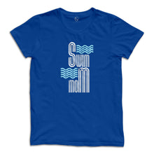 Load image into Gallery viewer, Swim Mom “Modern Waves” Crew Neck Tee
