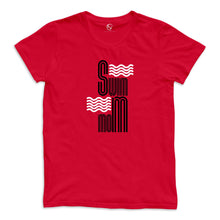 Load image into Gallery viewer, Swim Mom “Modern Waves” Crew Neck Tee

