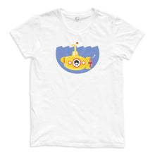 Load image into Gallery viewer, Swimmy “Sub” Women&#39;s Crew Neck Tee
