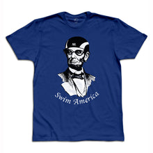 Load image into Gallery viewer, Honest Abe “Swim America” Men&#39;s Tee
