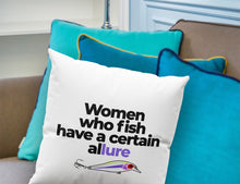 画像をギャラリービューアに読み込む, “A Certain Allure” Square Pillow
