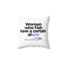 画像をギャラリービューアに読み込む, “A Certain Allure” Square Pillow

